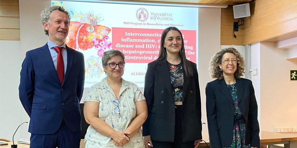 Our PhD student Aleksandra Gruevksa has defended her thesis “Intercommunications among inflammation, chronic liver disease and HIV:understanding the hepatoprotective effects of the antiretroviral drug rilpivirine”.