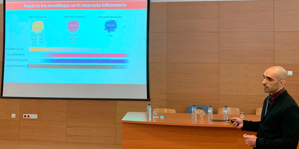 Pedro Salvador defends his thesis